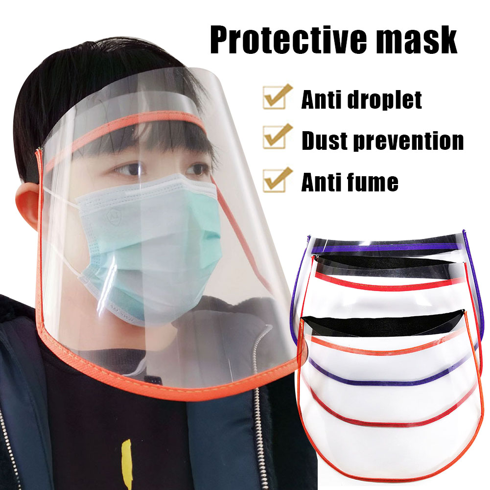 Adjustable Protective Anti Droplet Dust-proof Full Face Cover Mask Visor Shield